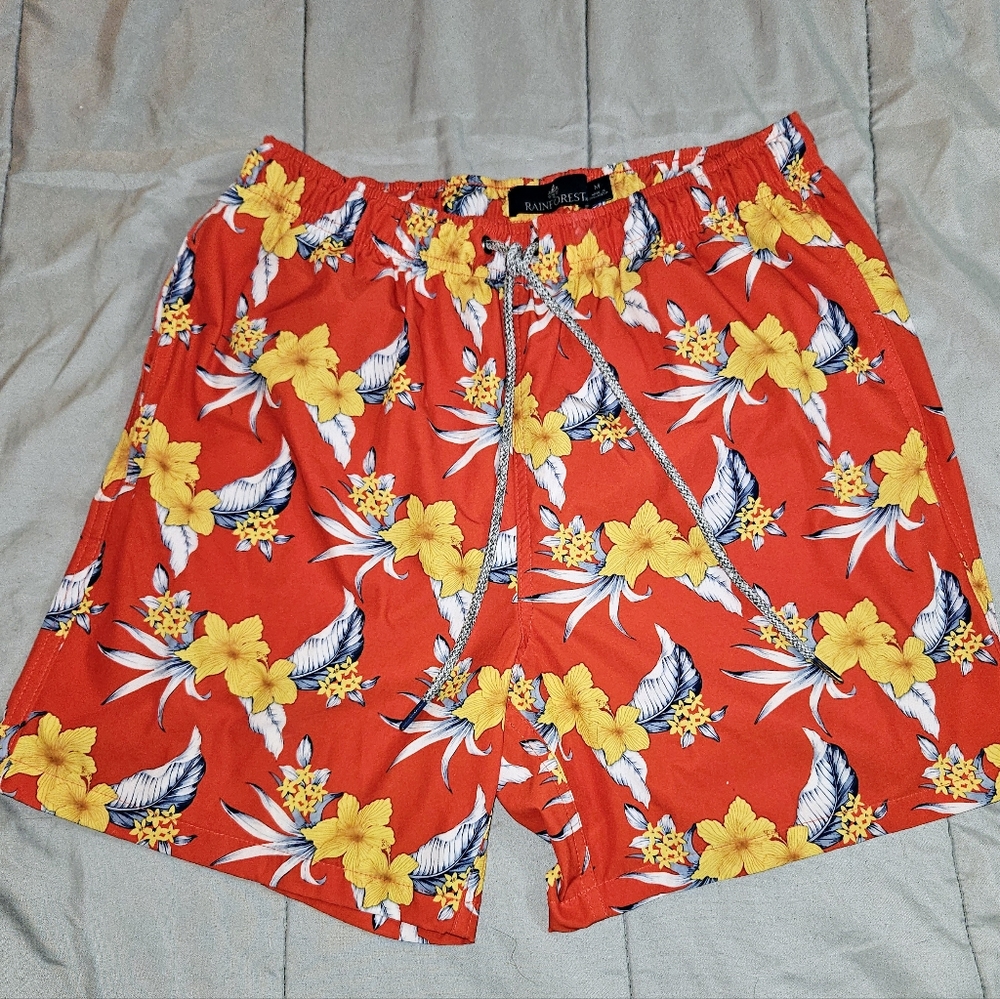 Mens bathing suit swim trunks